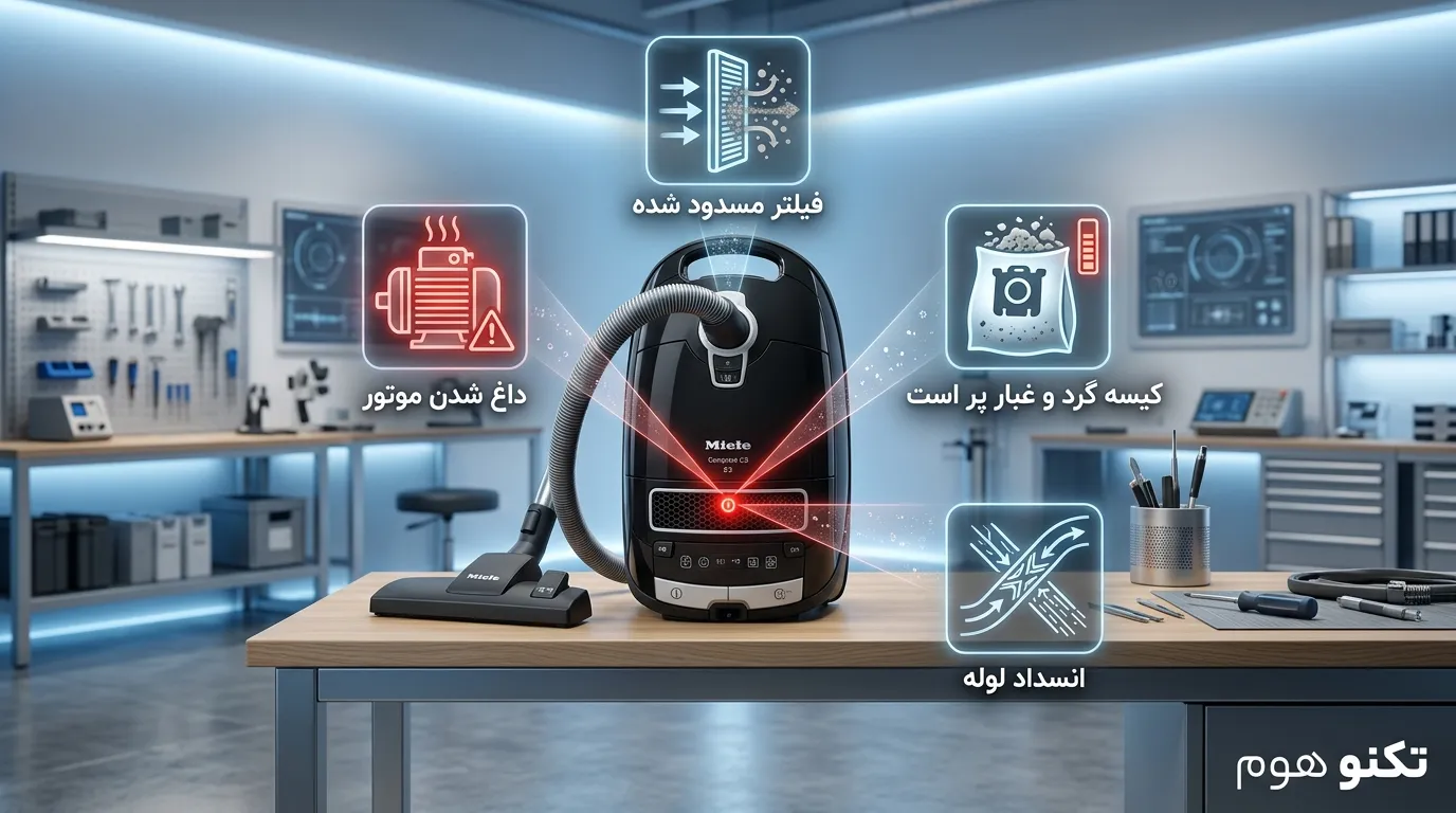 تعمیر سیمجمعکن میله (بدون تعویض کامل)