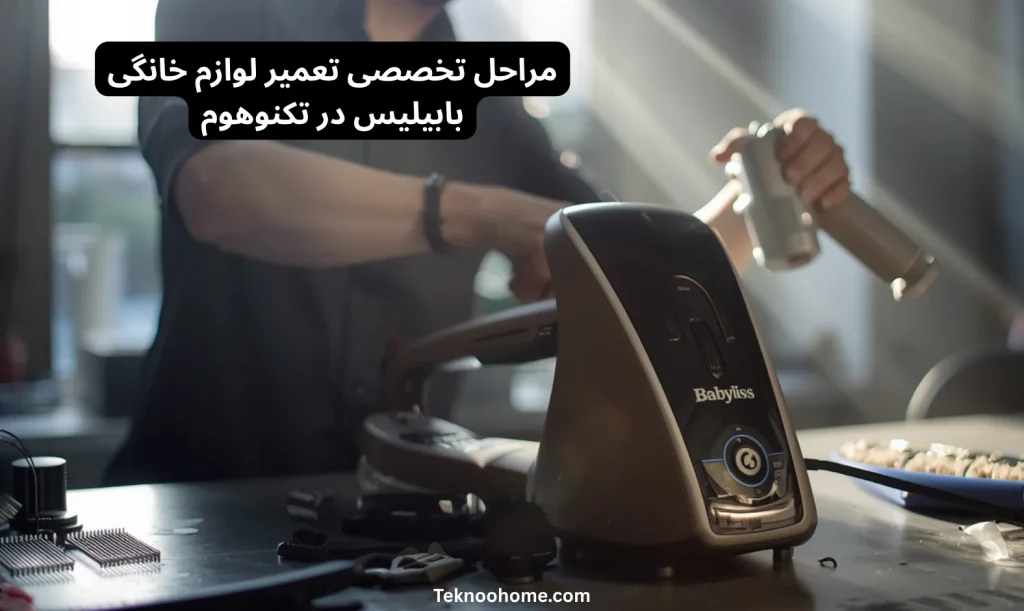 مراحل تخصصی تعمیر لوازم خانگی بابیلیس در تکنوهوم