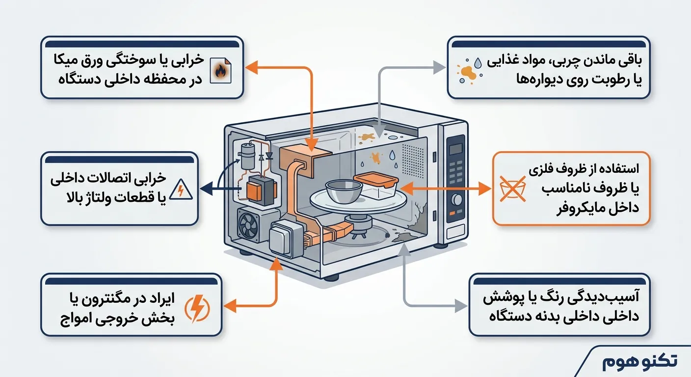 علت گرما ندادن یا ضعیف شدن حرارت